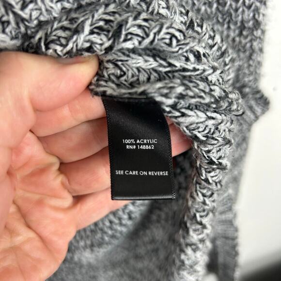 Torrid Cutout Shoulder Gray Sweater - Picture 8 of 9